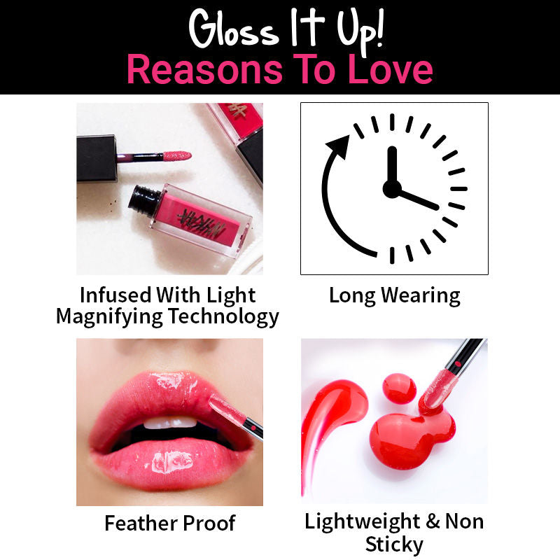 Nykaa Gloss it Up! High Shine Lip Gloss - Honey Boo