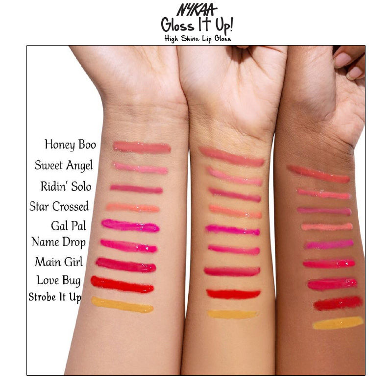 Nykaa Gloss it Up! High Shine Lip Gloss - Honey Boo