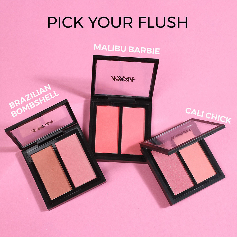 Nykaa Get Cheeky! Blush Duo Palette - Brazilian Bombshell