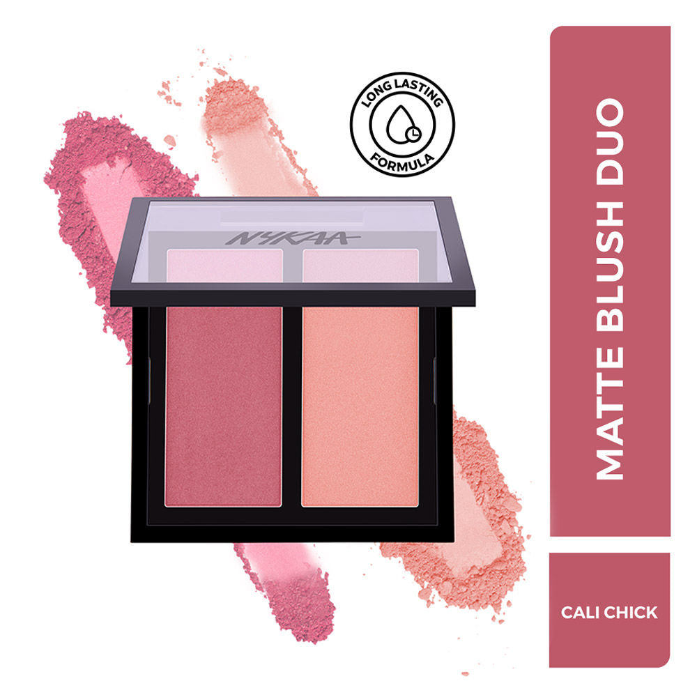 Nykaa Get Cheeky! Blush Duo Palette - Cali Chick