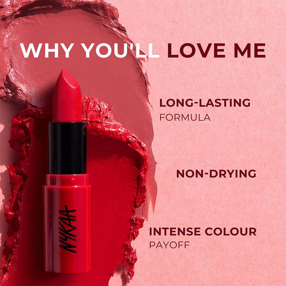 Nykaa So Creme! Creamy Matte Lipstick - It's a Date