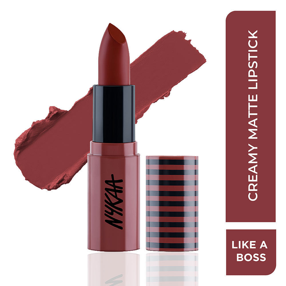 Nykaa So Creme! Creamy Matte Lipstick - Like a Boss