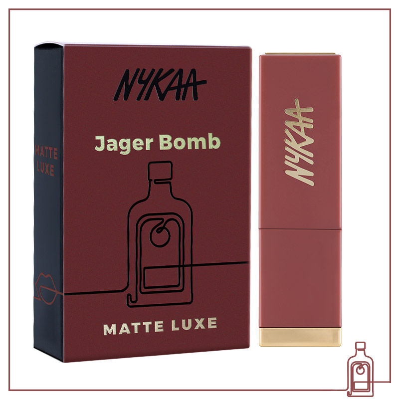 Nykaa Matte Luxe Lipstick - Jager Bomb