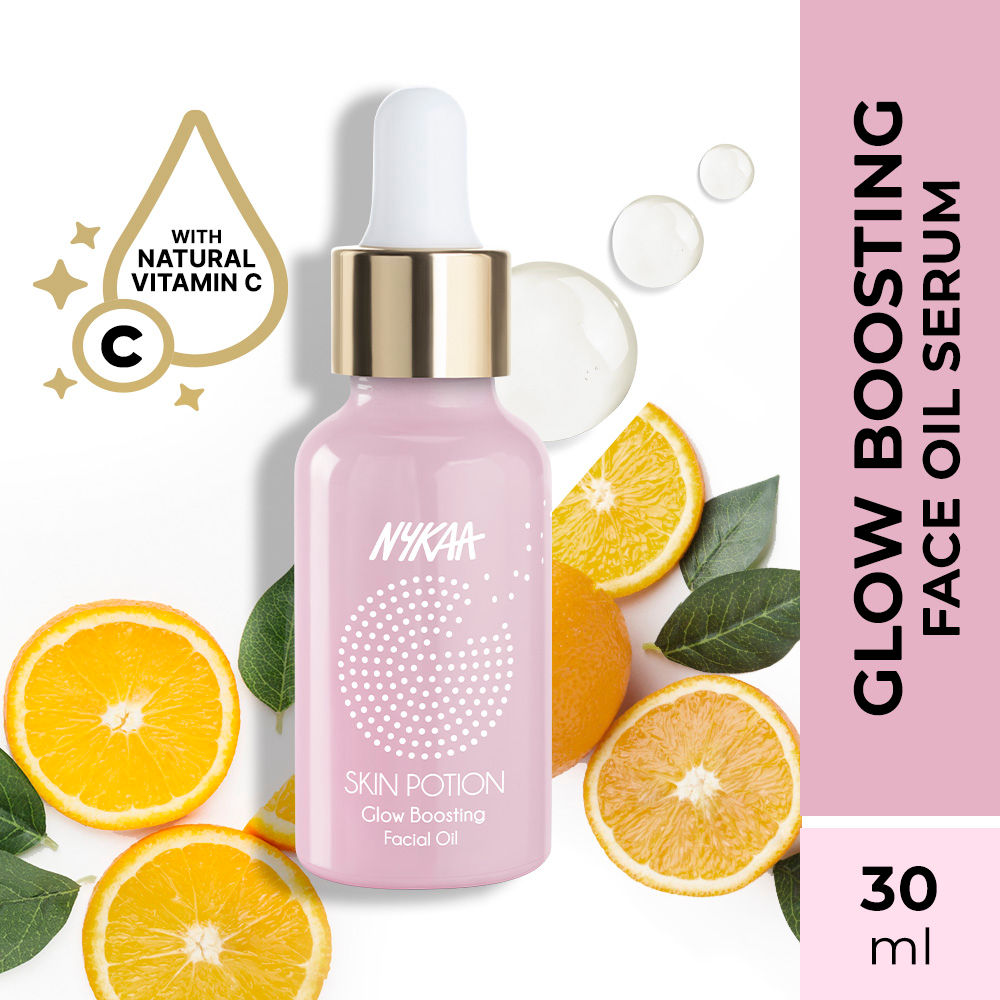 Nykaa Naturals Glow Boosting Serum Oil with Natural Vitamin C and Vitamin E