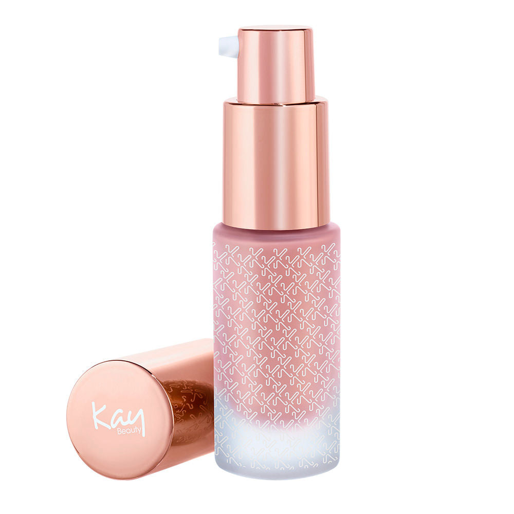 Kay Beauty Hyper Gloss Liquid Luminizing Highlighter - Rose Infused with Carrot Oil