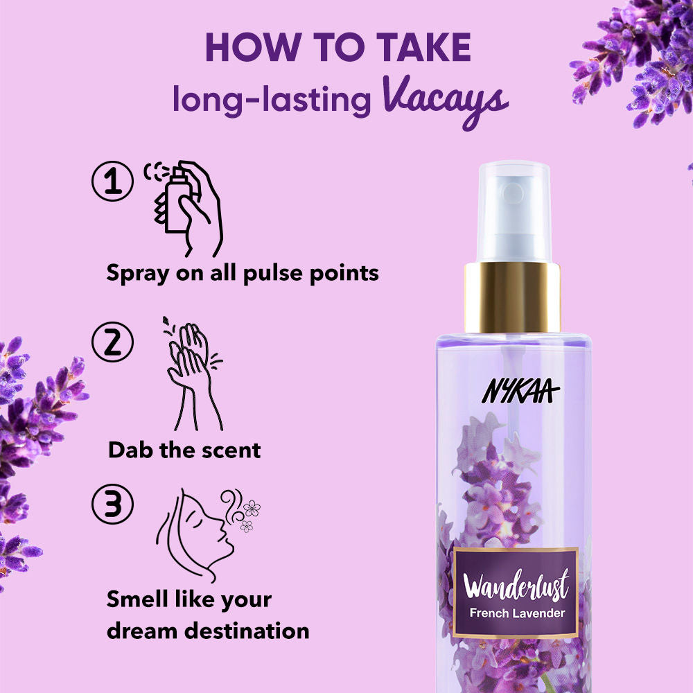 Wanderlust French Lavender Fragrance Mist