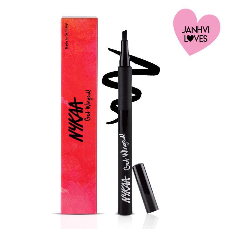 Nykaa Get Winged! Sketch Eyeliner Pen - Black Swan 01